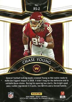 2020 Panini Select - Rookie Selections #RS-2 Chase Young Back