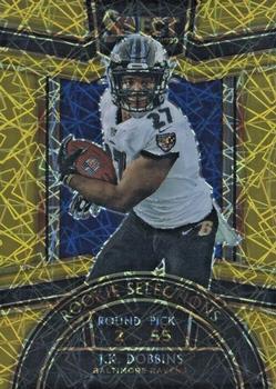 2020 Panini Select - Rookie Selections Gold Prizm #RS-20 J.K. Dobbins Front