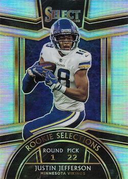 2020 Panini Select - Rookie Selections Prizm #RS-9 Justin Jefferson Front