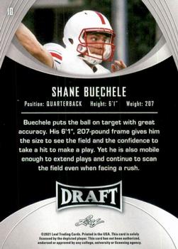 2021 Leaf Draft - Gold #10 Shane Buechele Back