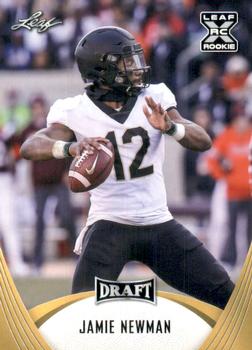 2021 Leaf Draft - Gold #11 Jamie Newman Front
