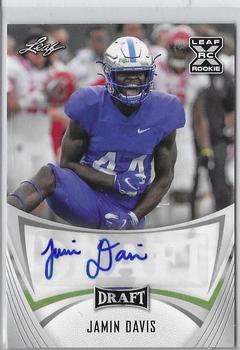 2021 Leaf Draft - Autographs #BA-JD2 Jamin Davis Front