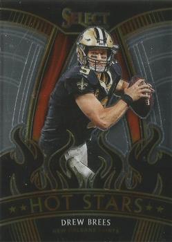 2020 Panini Select - Hot Stars #HS21 Drew Brees Front