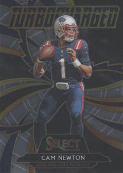 2020 Panini Select - Turbocharged #T11 Cam Newton Front