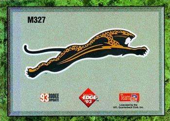 1993 Collector's Edge - Expansion Teams #M327 Jacksonville Jaguars Back