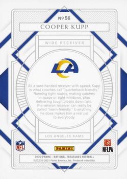 2020 Panini National Treasures - Stars and Stripes #56 Cooper Kupp Back
