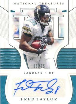 2020 Panini National Treasures - Signatures #S-FT Fred Taylor Front