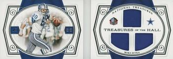 2020 Panini National Treasures - Treasures of the Hall Booklet #HALL-MD Mike Ditka Front