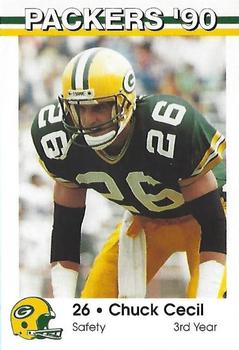 1990 Green Bay Packers Police - Pillsbury/Green Giant #4 Chuck Cecil Front