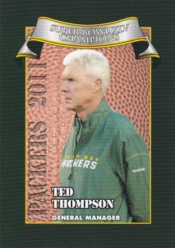 2011 Green Bay Packers Police - Amery  Police Department, Kids Company #1 Ted Thompson Front