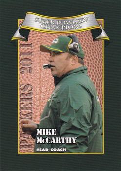 2011 Green Bay Packers Police - Amery  Police Department, Kids Company #2 Mike McCarthy Front