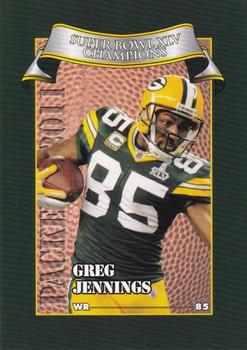 2011 Green Bay Packers Police - Amery  Police Department, Kids Company #5 Greg Jennings Front