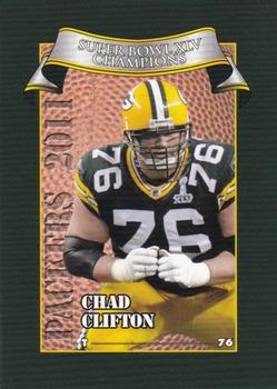 2011 Green Bay Packers Police - Amery  Police Department, Kids Company #8 Chad Clifton Front