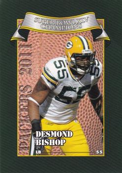2011 Green Bay Packers Police - Amery  Police Department, Kids Company #12 Desmond Bishop Front