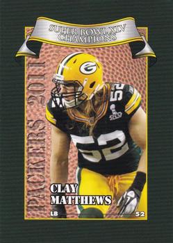 2011 Green Bay Packers Police - Amery  Police Department, Kids Company #14 Clay Matthews Front