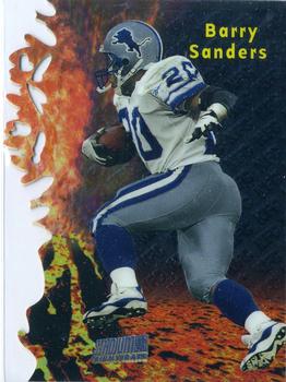 1997 Stadium Club - Triumvirate II Members Only #T4c Barry Sanders Front