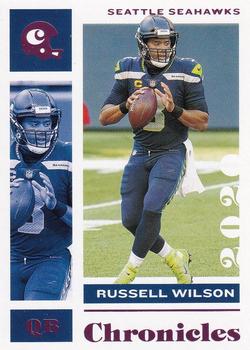 2020 Panini Chronicles - Pink #87 Russell Wilson Front