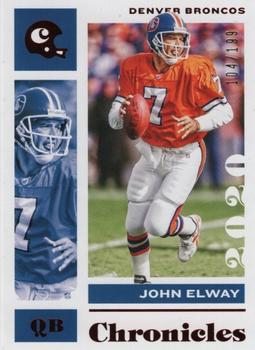 2020 Panini Chronicles - Red #31 John Elway Front