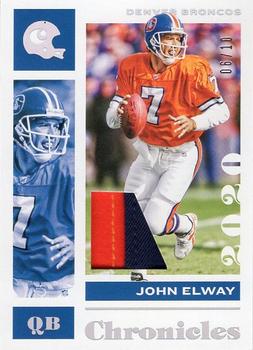2020 Panini Chronicles - Chronicles Jersey Prime #31 John Elway Front