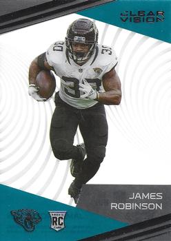 2020 Panini Chronicles - Clear Vision Rookies #CV-8 James Robinson Front