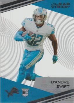 2020 Panini Chronicles - Clear Vision Rookies #CV-9 D'Andre Swift Front