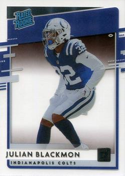 2020 Panini Chronicles - Clearly Donruss Rated Rookies #RR-JBL Julian Blackmon Front