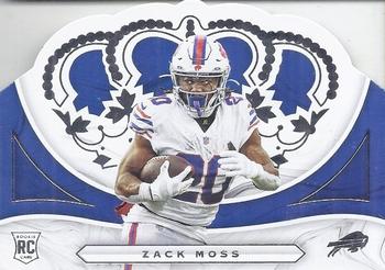 2020 Panini Chronicles - Crown Royale #CR-22 Zack Moss Front