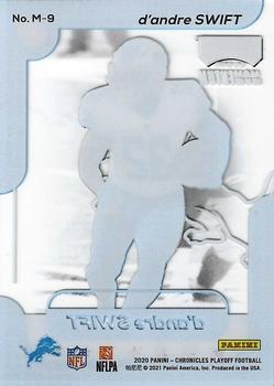 2020 Panini Chronicles - Playoff Momentum SSD Rookies #M-9 D'Andre Swift Back
