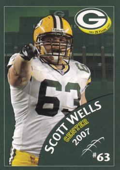 2007 Green Bay Packers Police - Navigator Planning Group #10 Scott Wells Front