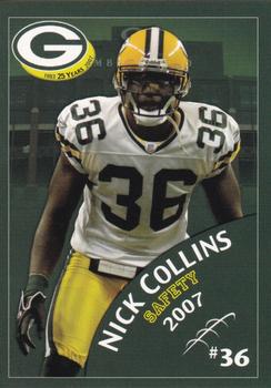 2007 Green Bay Packers Police - Navigator Planning Group #20 Nick Collins Front