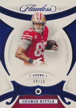 2020 Panini Flawless - Sapphire #39 George Kittle Front