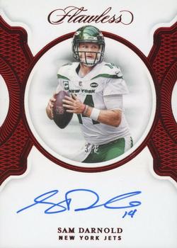 2020 Panini Flawless - Flawless Signatures Ruby #FS-SDA Sam Darnold Front