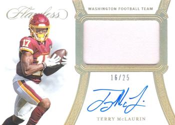 2020 Panini Flawless - Patch Autographs #PA-TMC Terry McLaurin Front
