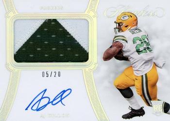 2020 Panini Flawless - Rookie Patch Autographs Silver #RPA-AJD AJ Dillon Front