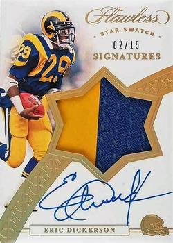 2020 Panini Flawless - Star Swatch Signatures #SSS-EDI Eric Dickerson Front