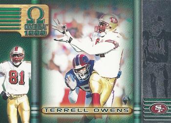1999 Pacific Omega - Promotional Sample #SAMPLE Terrell Owens Front