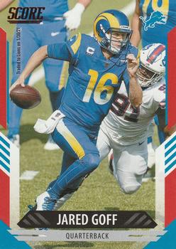 2021 Score - Red #251 Jared Goff Front