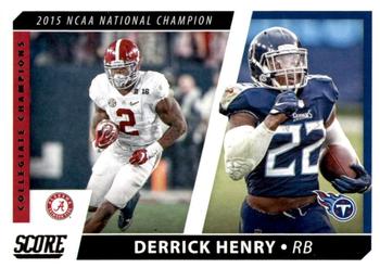 2021 Score - Collegiate Champions #CC4 Derrick Henry Front