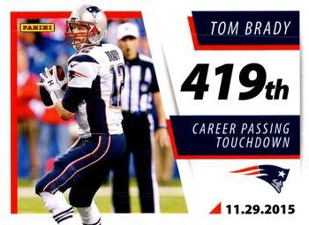 2021 Score - Tom Brady TD Tribute #TBT-419 Tom Brady Front