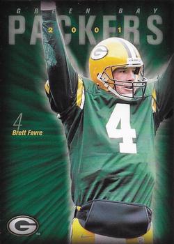 2001 Green Bay Packers Police - Klein GM / Dodge, Clintonville Police Department #2 Brett Favre Front