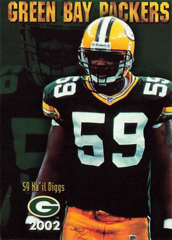 2002 Green Bay Packers Police - Glendale Police Department #13 Na'il Diggs Front
