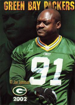 2002 Green Bay Packers Police - Glendale Police Department #19 Joe Johnson Front