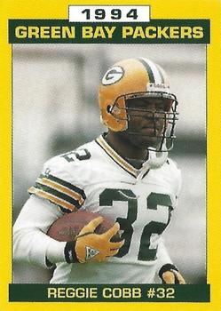 1994 Green Bay Packers Police - Pillsbury / Green Giant, Your Local Law Enforcement Agency #10 Reggie Cobb Front