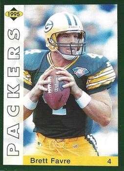 1995 Green Bay Packers Police - Pillsbury / Green Giant, Your Local Law Enforcement Agency #3 Brett Favre Front