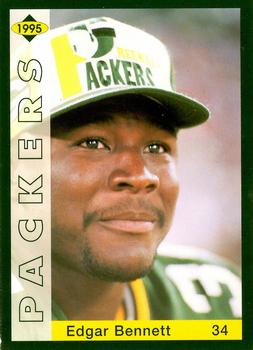 1995 Green Bay Packers Police - Pillsbury / Green Giant, Your Local Law Enforcement Agency #9 Edgar Bennett Front