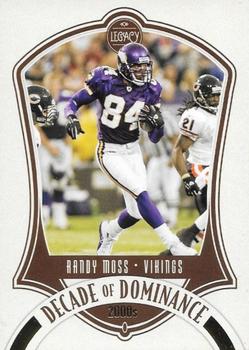 2021 Panini Legacy - Decade of Dominance #DD-16 Randy Moss Front