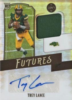 2021 Panini Legacy - Futures Patch Autographs Silver #FP-TRL Trey Lance Front