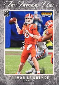 2021 Panini Instant The Incoming Class #IC-TL Trevor Lawrence Front