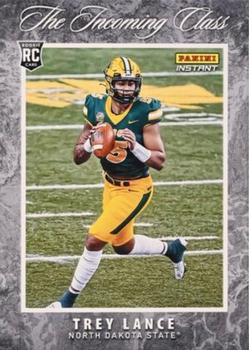 2021 Panini Instant The Incoming Class #IC-TR Trey Lance Front