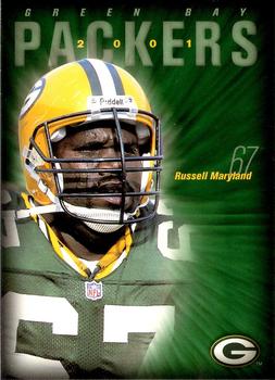 2001 Green Bay Packers Police - www.CARSTAR-WI.com, St. Francis Police Department #9 Russell Maryland Front